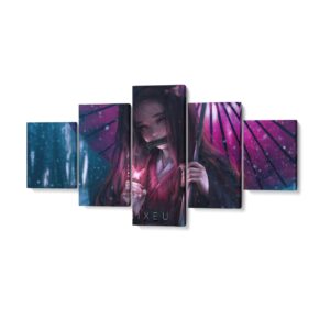 Pintura Demon Slayer Nezuko Realista