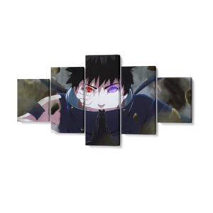 Pintura Naruto Obito Rinnengan Mangekyou Sharingan