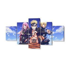 Pintura Naruto Familia Namikaze