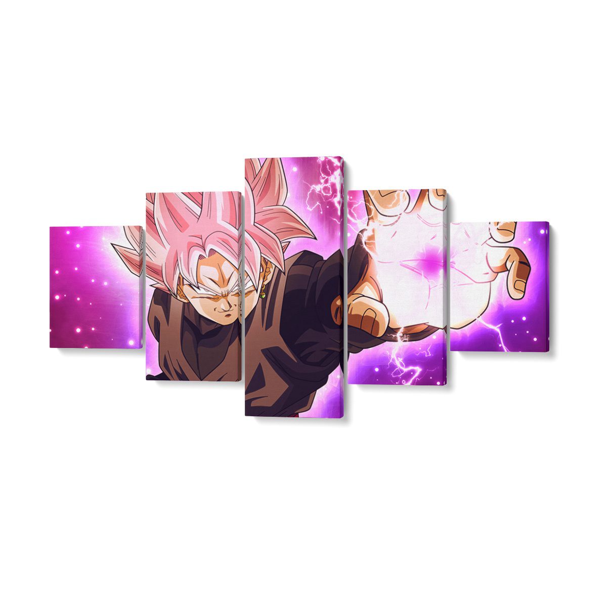 Cuadro DBS Black Goku Rose Cuadro DBS Black Goku Rose
