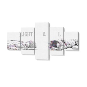 Cuadro Death Note Light y L