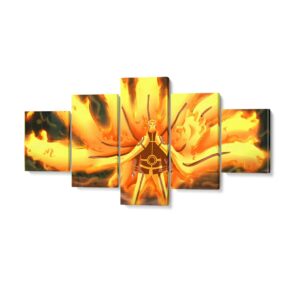 Pintura Naruto Kyubi Mode
