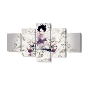 One Piece pintura Luffy Gear 2