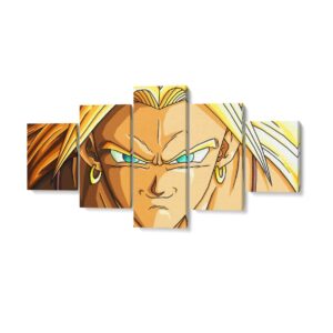 Cuadro Dragon Ball Z Broly SSJ