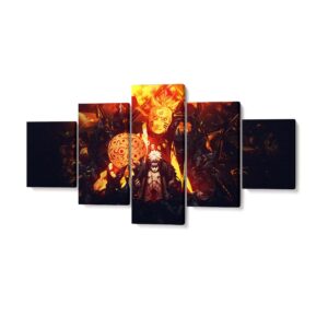 Pintura Naruto Mega Orb Shuriken demoníaco