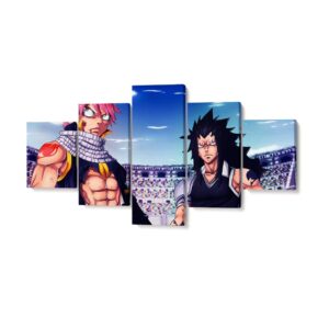 Pintura Fairy Tail Natsu x Gajil