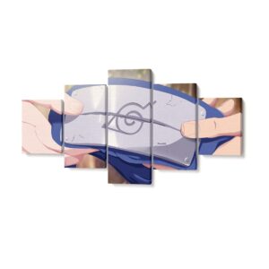 Pintura Naruto Badeau Konoha Rayé