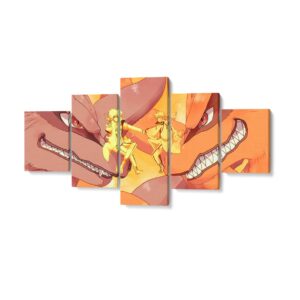 Pintura Naruto y Minato