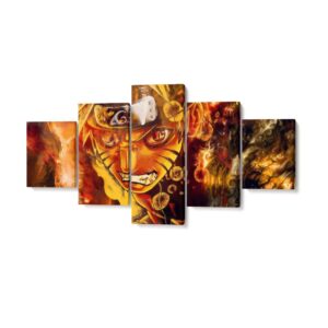 Pintura Naruto Chakra Demon Fox