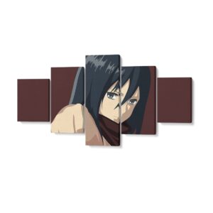 Pintura L'Attaque Des Titans Mikasa Enfant