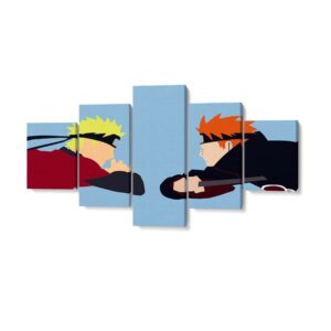 Pintura Naruto vs Pain