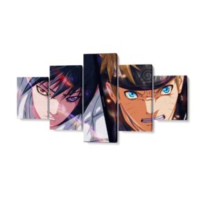 Pintura Naruto Uzumaki x Sasuke Uchiha
