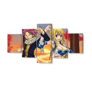 Pintura Fairy Tail Natsu x Lucy