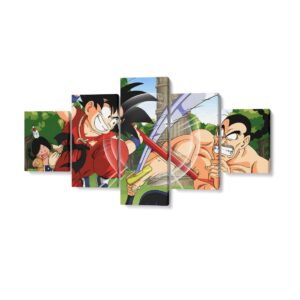 Cuadro Dragon Ball Goku vs Tao Pai Pai