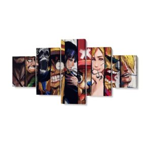 Pintura One Piece Sombrero de Paja Tripulación