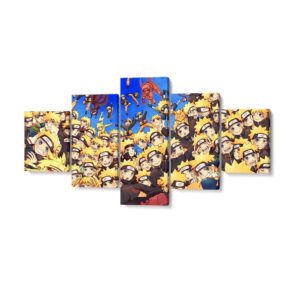 Pintura Naruto Multi Clonación