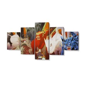 Pintura Naruto All Bijuu