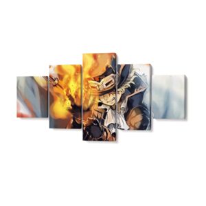Pintura One Piece Sabo Feu