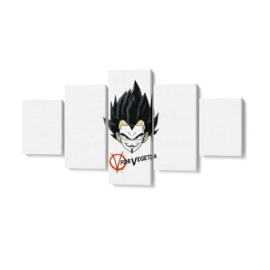 Pintura Dragon Ball Z V For Vegeta