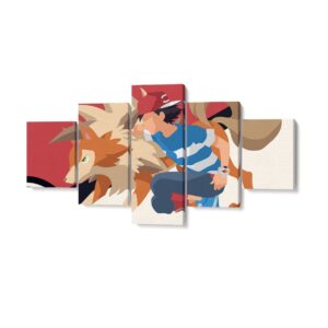 Tabla Pokémon Lougaroc x Sacha