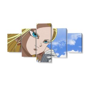 Pintura Dragon Ball Z C-18