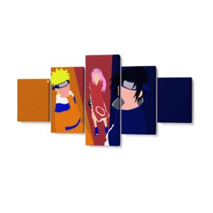 Pintura Naruto x Sasuke x Sakura