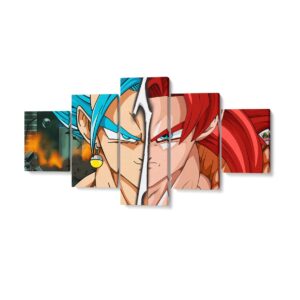 Dragon Ball Super Pintura Vegeto x Gogeta