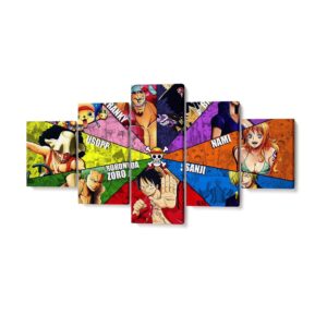 Pintura One Piece The Mugiwara