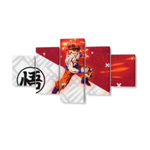 Panel Dragon Ball Goku Kanji
