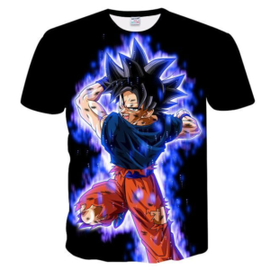 Dragon Ball Super Goku Ultra Instinto Descontrolado Camiseta