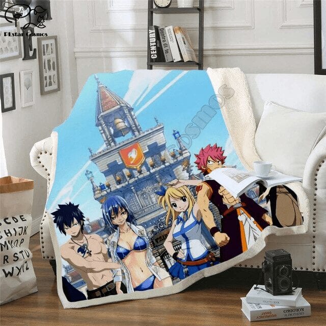 Plaid Pareja Fairy Tail Plaid Pareja Fairy Tail