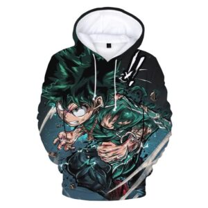 My Hero Academia Sudadera Izuku Full Cover