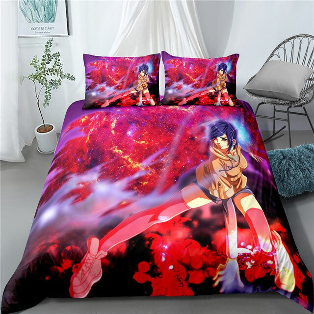 Funda Nórdica Tokyo Ghoul Touka Kagune Funda Nórdica Tokyo Ghoul Touka Kagune