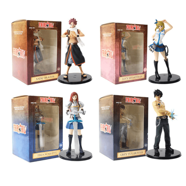Figura de acción Fairy Tail Team Natsu Figura de acción Fairy Tail Team Natsu - Imagen 2