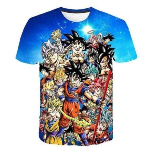 Dragon Ball Todo Goku Camiseta