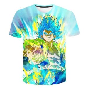 Dragon Ball Super Gogeta Azul Camiseta