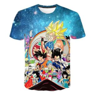 Dragon Ball Super Todos los personajes Camiseta