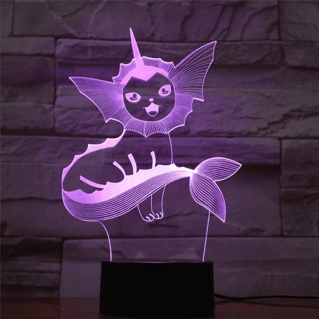 Lámpara Pokémon Aquali Lámpara Pokémon Aquali