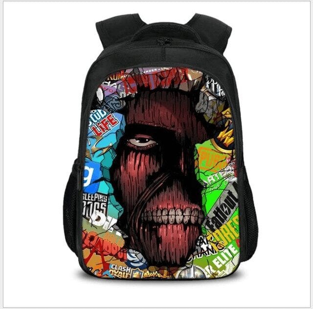 SNK Titán En La Pared Mochila SNK Titán En La Pared Mochila