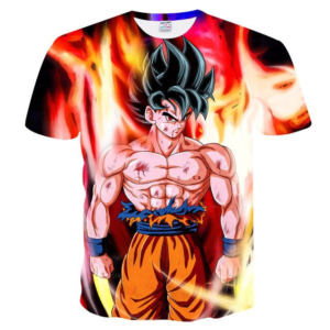 Camiseta Dragon Ball Goku Instant Motion