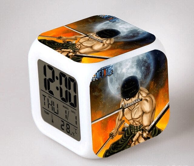 Reloj despertador One Piece Roronoa Zoro Reloj despertador One Piece Roronoa Zoro