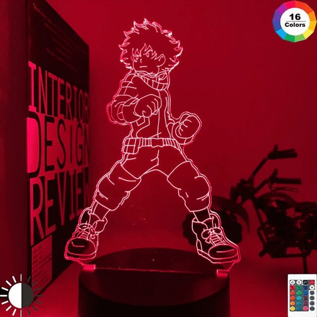 My Hero Academia Lámpara Izuku Midoriya My Hero Academia Lámpara Izuku Midoriya