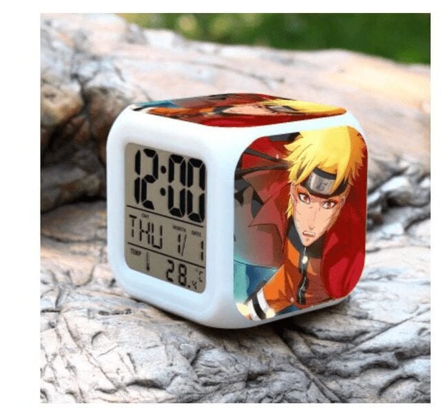 Naruto Modo Ermitaño Reloj Alarma Naruto Modo Ermitaño Reloj Alarma