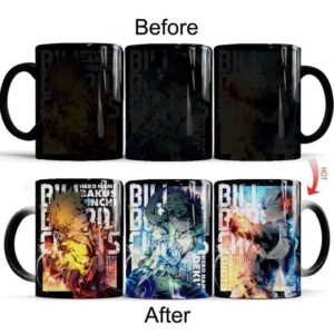 Taza My Hero Academia Deku Kacchan y Shoto