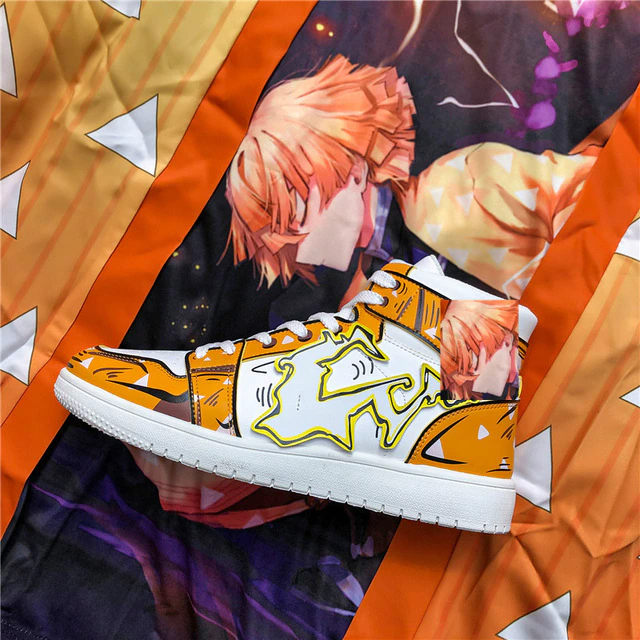 Cazador de Demonios Zenitsu Zapatos Lightning Strike Cazador de Demonios Zenitsu Zapatos Lightning Strike