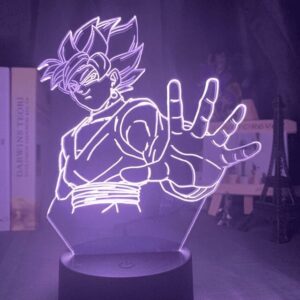 Dragon Ball Z Goku Negro Lámpara