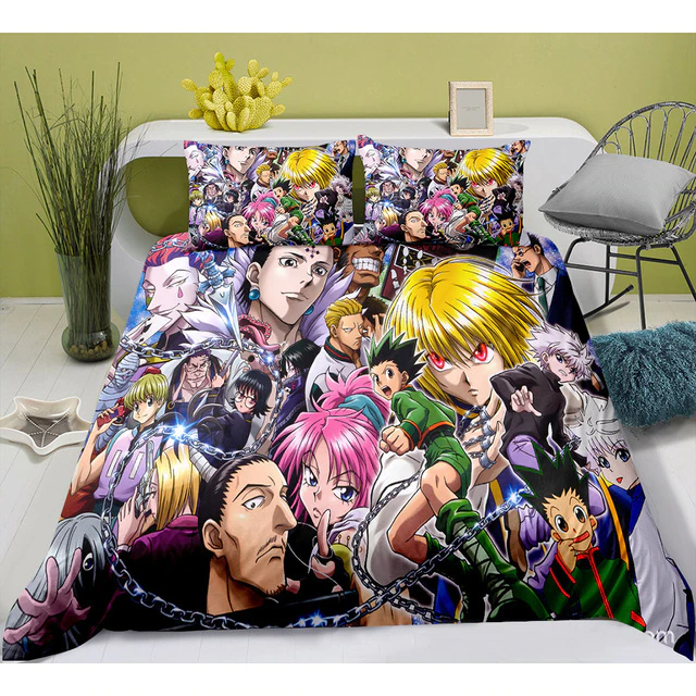 Funda Nórdica Hunter X Hunter Todos los Personajes Funda Nórdica Hunter X Hunter Todos los Personajes