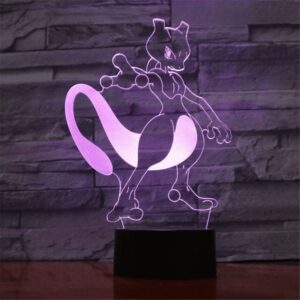 Lámpara Pokémon Mewtwo