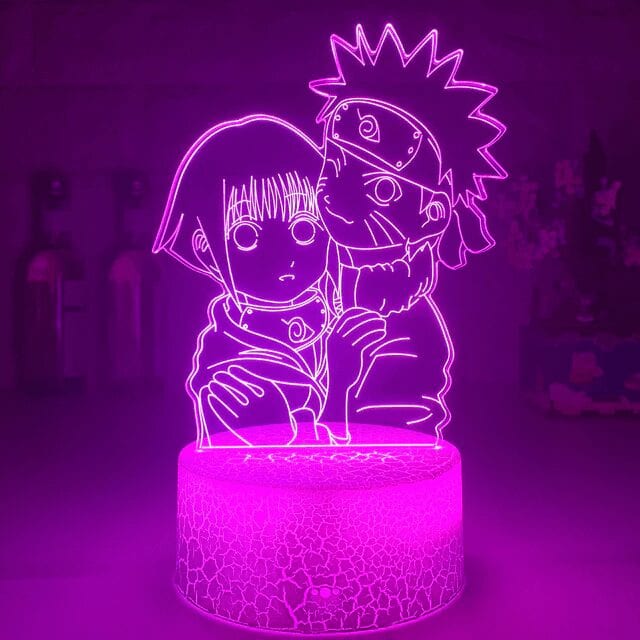 Naruto y Hinata Amor Lámpara Naruto y Hinata Amor Lámpara