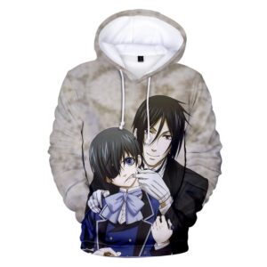 Sudadera Black Butler Sky y Sebastian